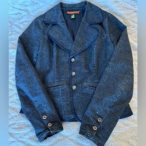 Dollhouse denim blazer size M